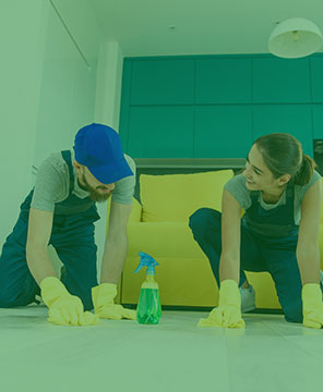 Limpieza en seco de muebles