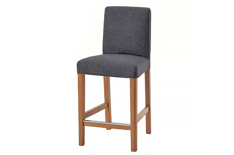 Fabric bar chair