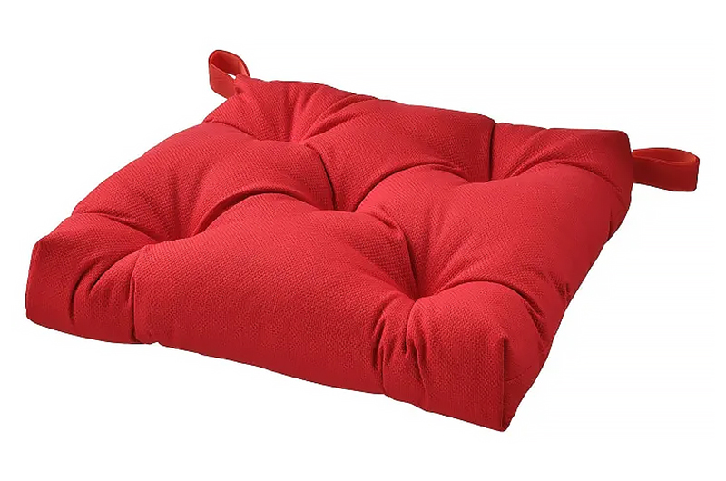 Fabric pouf