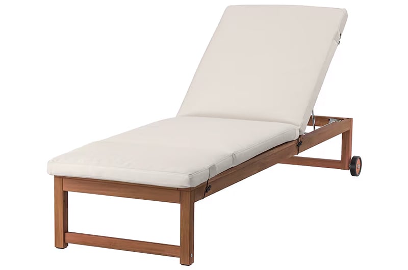 Outdoor sun lounger Single