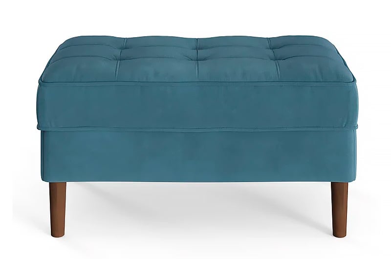 Fabric pouf